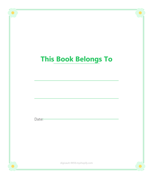 Belongs To Page - Rose - DigiVault