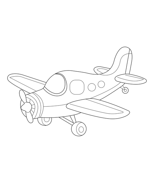 Airplane Sketch Preview - DigiVault