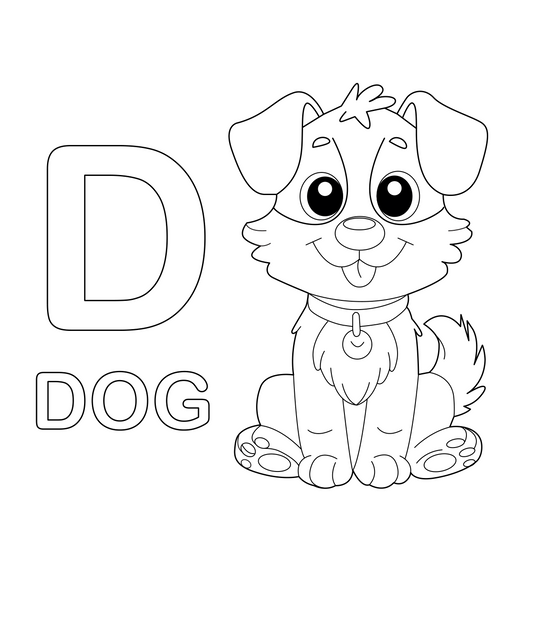 Alphabet Letter Sketch Preview - DigiVault