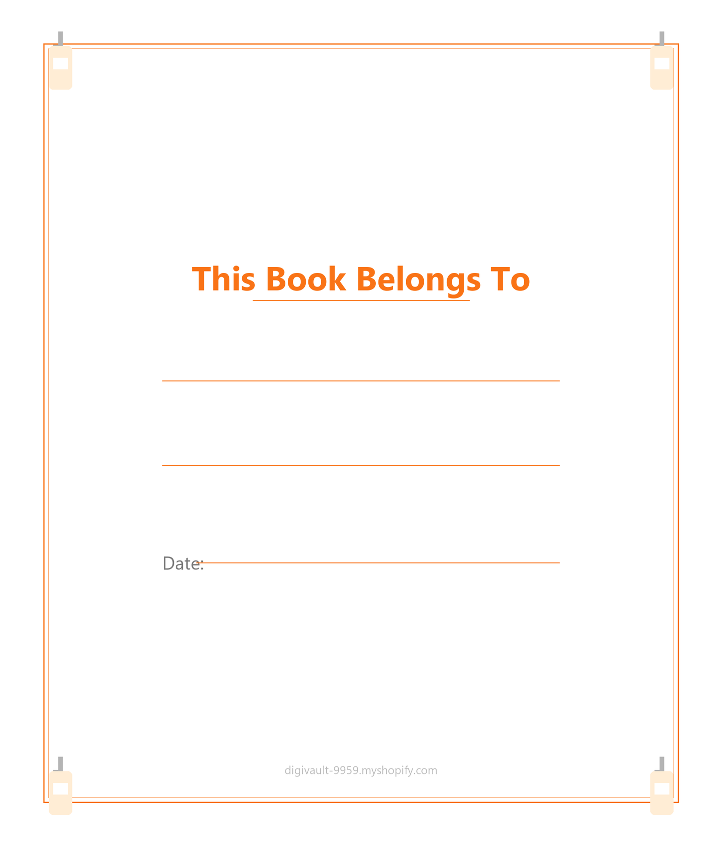 Belongs To Page - Personal Care - DigiVault
