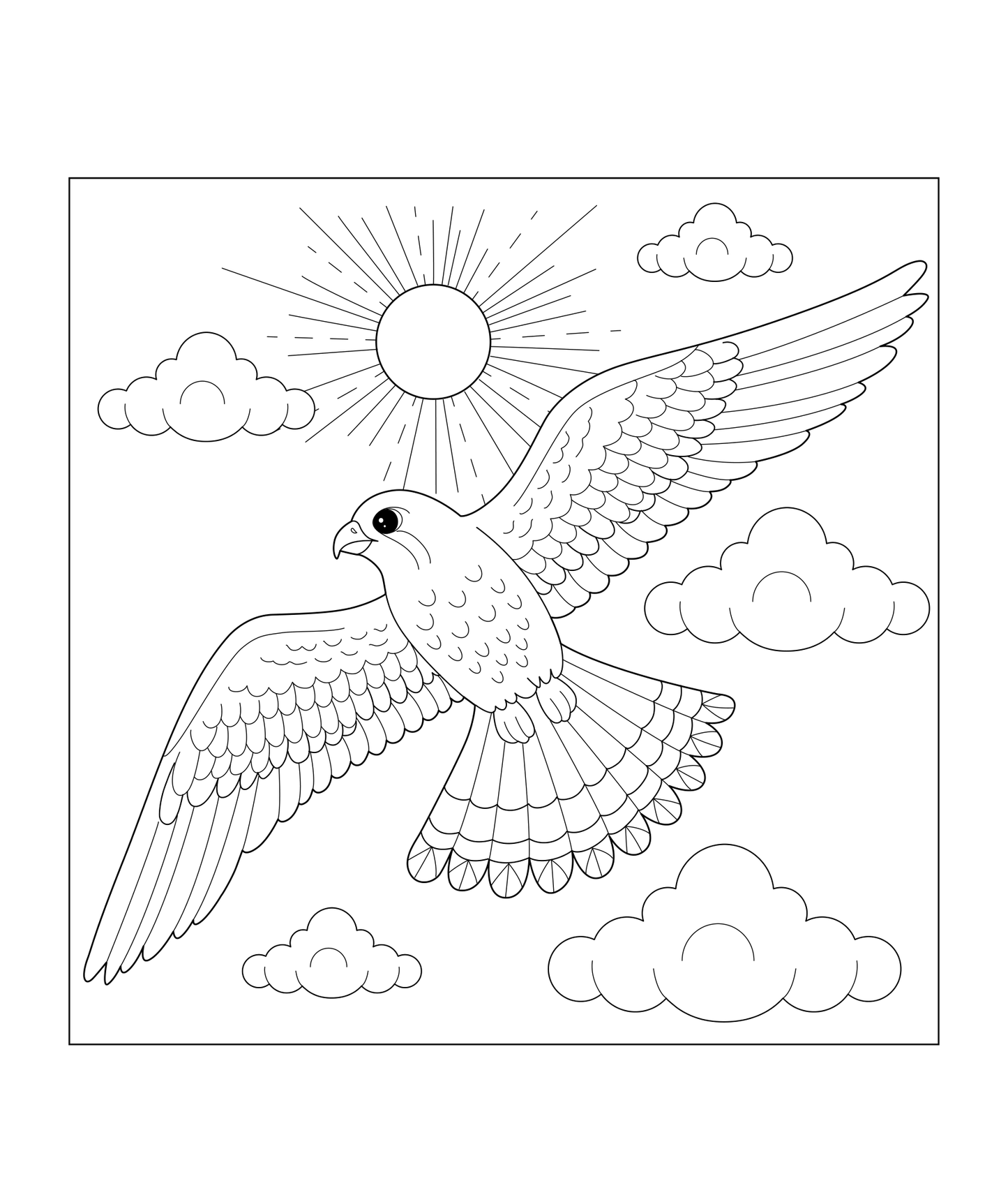 Bird of Prey Sample - Falcon - DigiVault